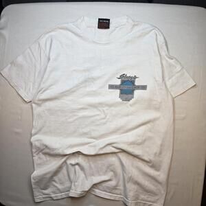 Vintage Harley Davidson Shirt Mens 2XL White Sturgis 1991 Willie G Graphic Tee